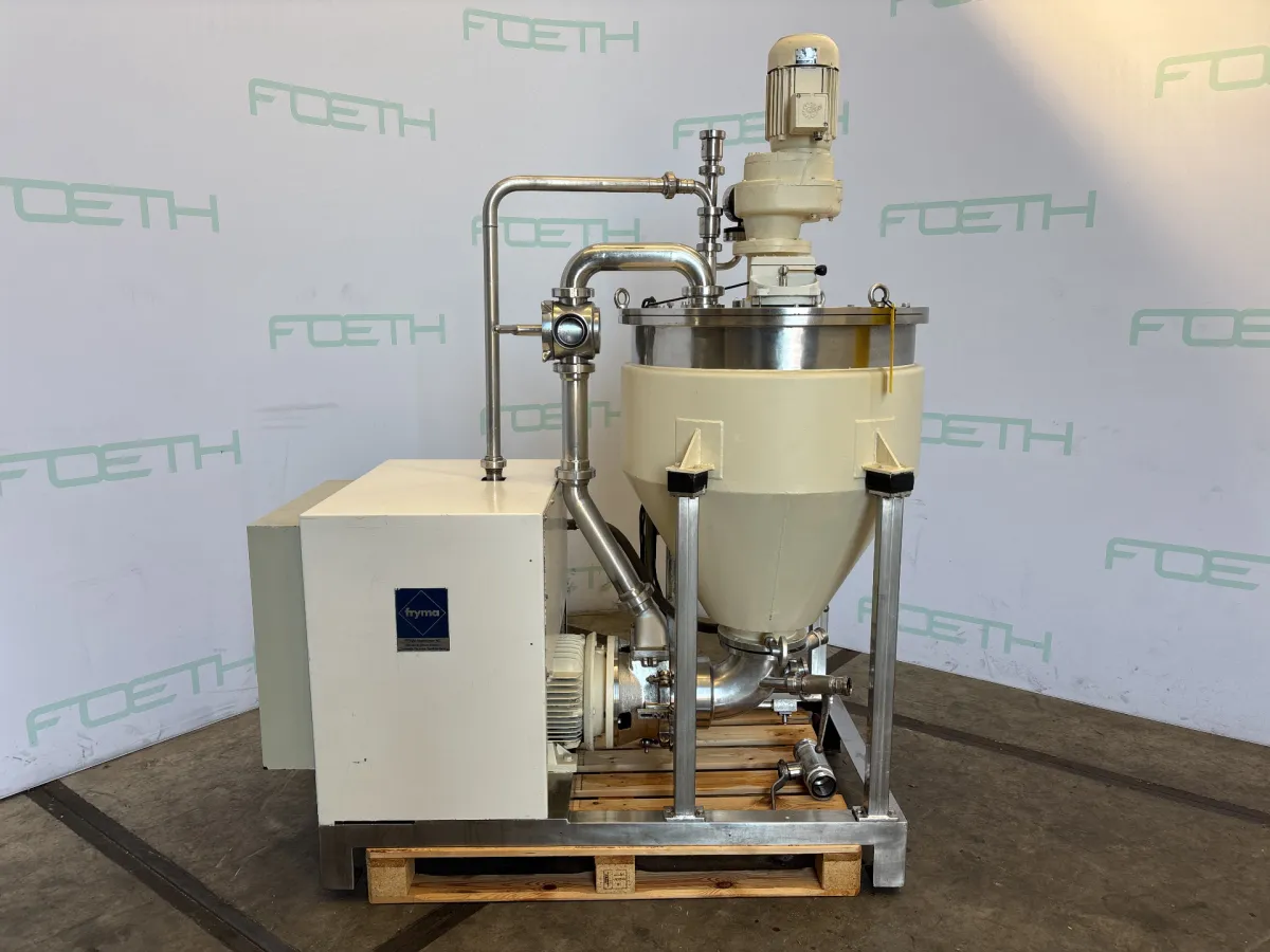 Fryma Koruma Delmix MZM 150 - Processing vessel Biotechnologie