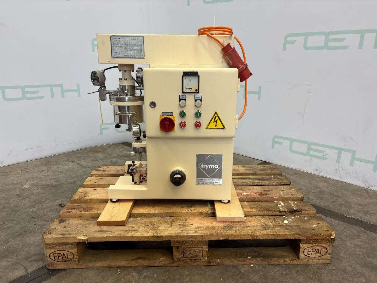 Fryma MS-12 COBALL - Sand mill Lebensmittelzusätze