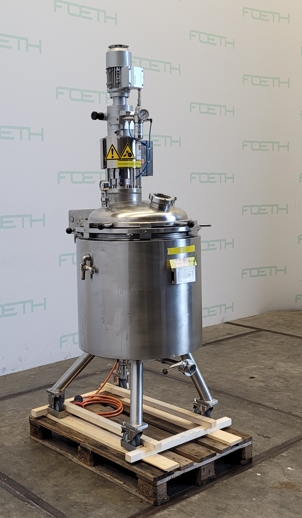 Hermann Waldner 170 L (Halar-coated) - Stainless Steel Reactor Biotechnologie