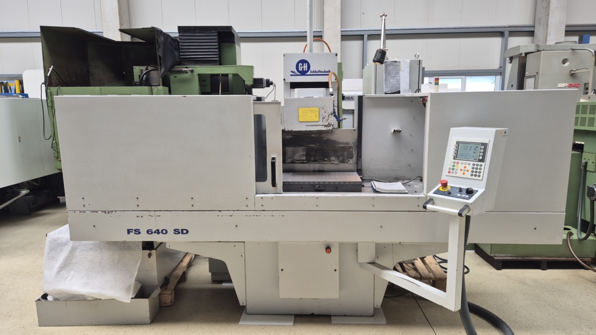 GEIBEL & HOTZ FS 640 SD Flachschleifmaschine - Horizontal