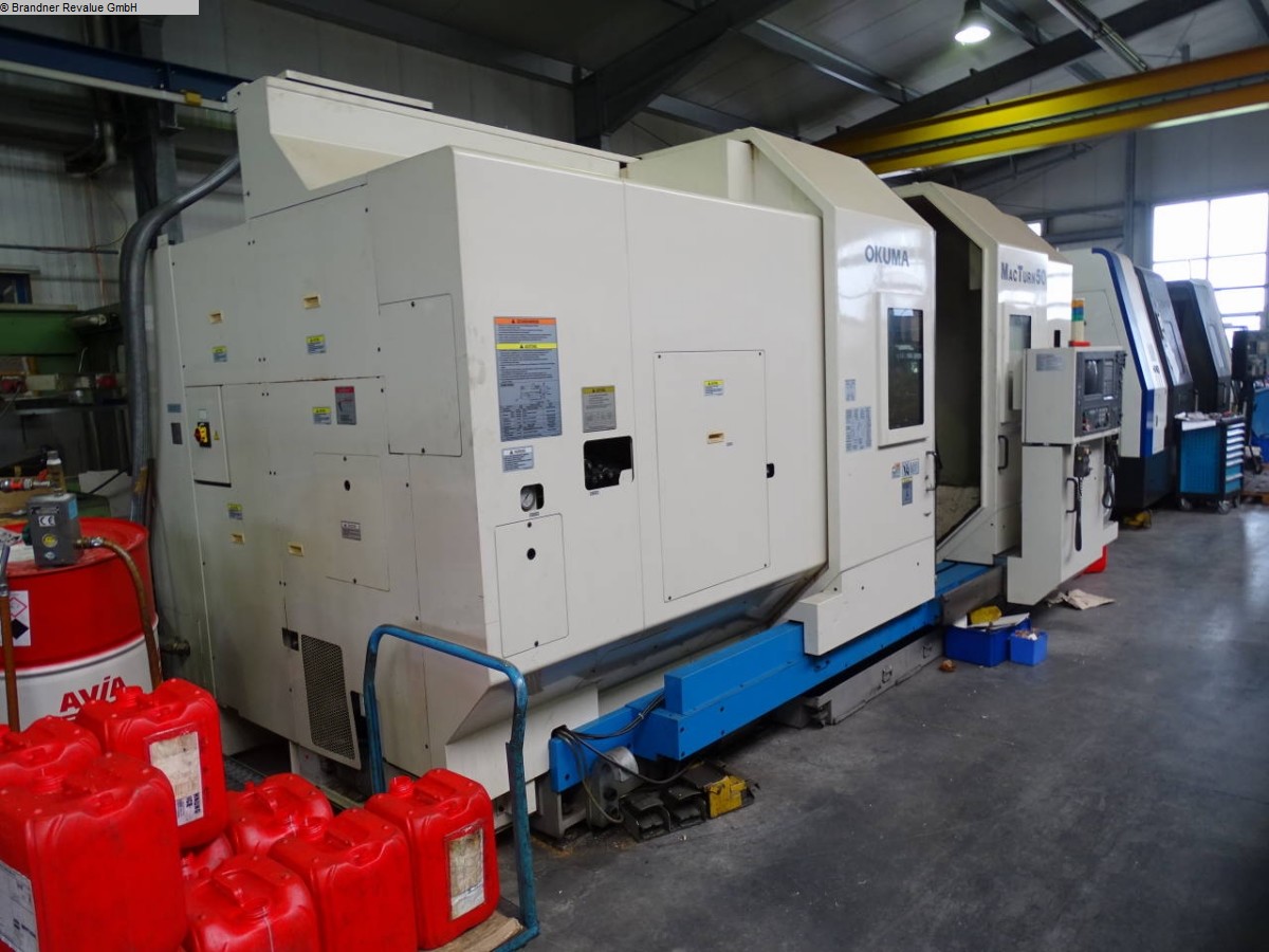 OKUMA MacTurn 50 CNC Dreh- und Fräszentrum
