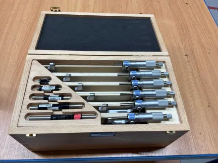 1 SATZ HOMMEL HERCULES BÜGELMEßSCHRAUBEN – RESALE