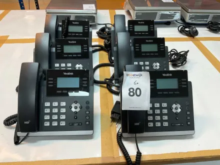 Yealink sip T42u Voip-Telefon (6x) – RESALE