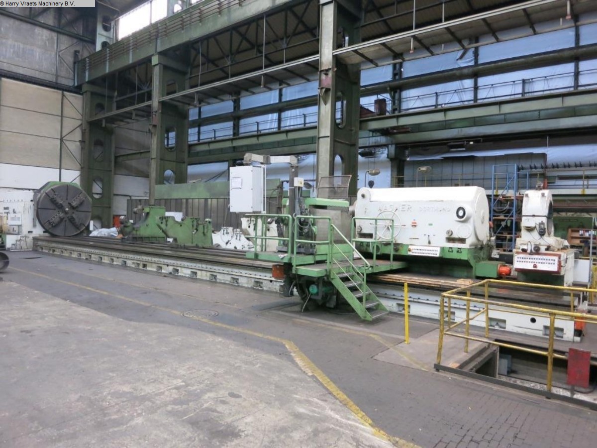 WAGNER D1500-15IV-100 Schwerdrehmaschine