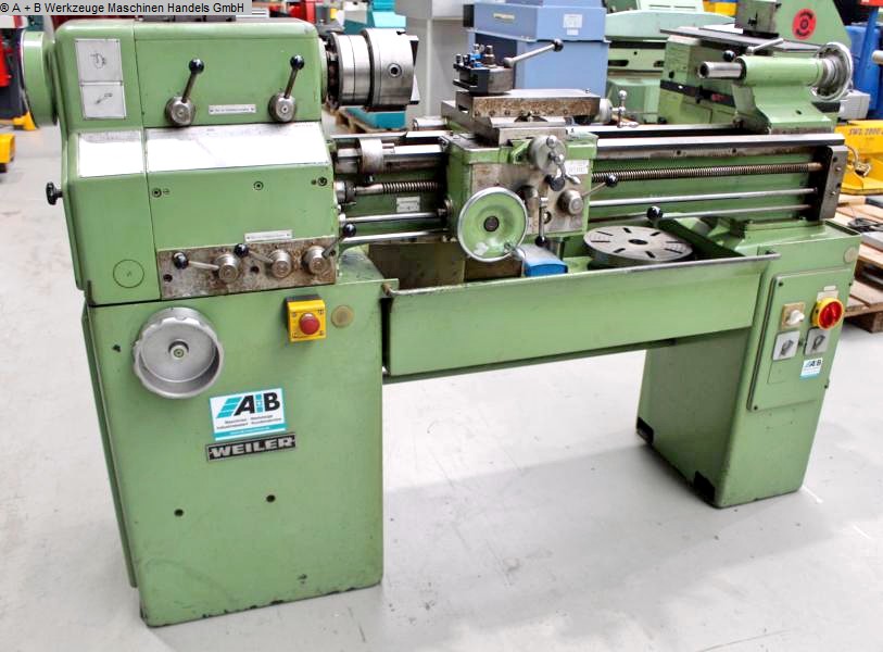 WEILER PRAKTIKANT 800 R Drehmaschine-konventionell-elektronisch