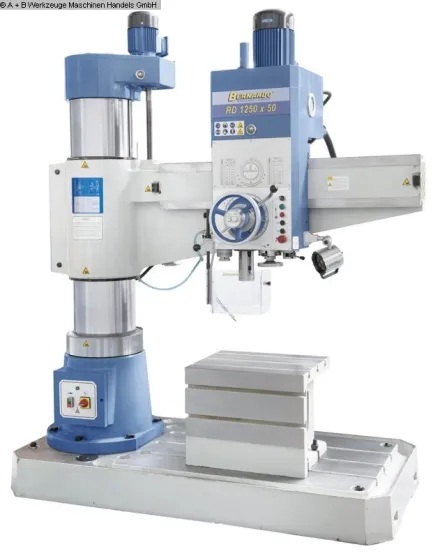 Bernardo RD 1250x50 Radialbohrmaschine – RESALE