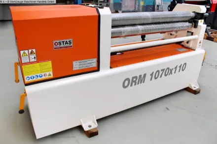 Ostas ORM 1070 x 110 Blechbiegemaschine - 3 Walzen – RESALE