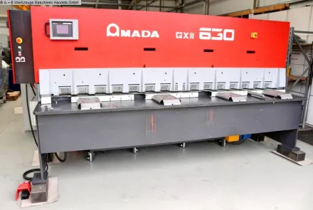 Amada GX II 630 Tafelschere - hydraulisch – RESALE