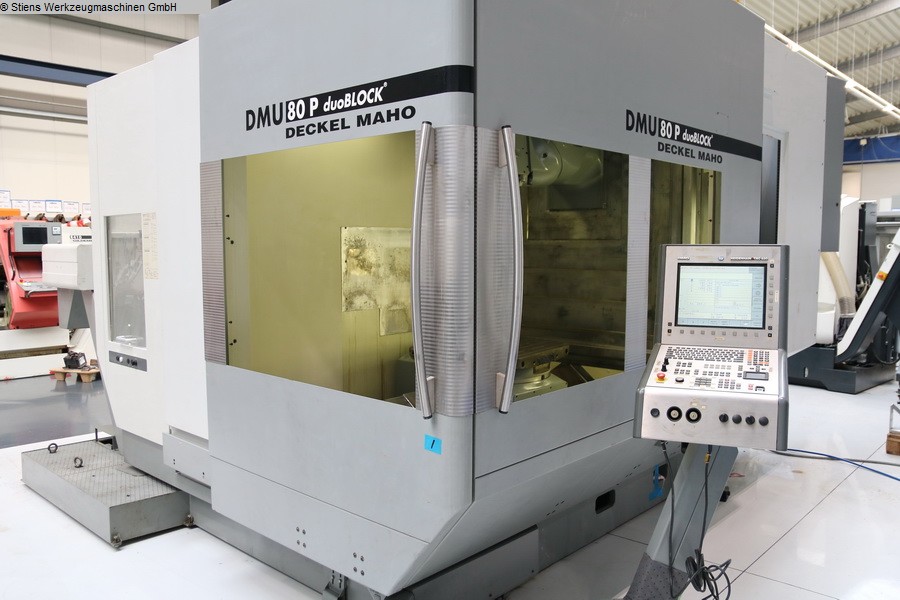 DECKEL MAHO DMU 80 P duoBLOCK Bearbeitungszentrum - Universal