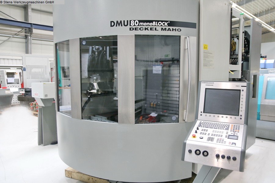 DECKEL MAHO DMU 80 monoBLOCK Bearbeitungszentrum - Universal