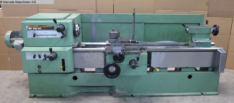 VDF BOEHRINGER DUE560x1500 Leit- und Zugspindeldrehmaschine