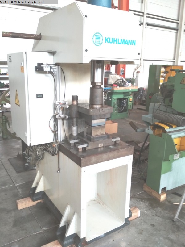 KUHLMANN 0656 Prägepresse - Einständer - hydraulisch