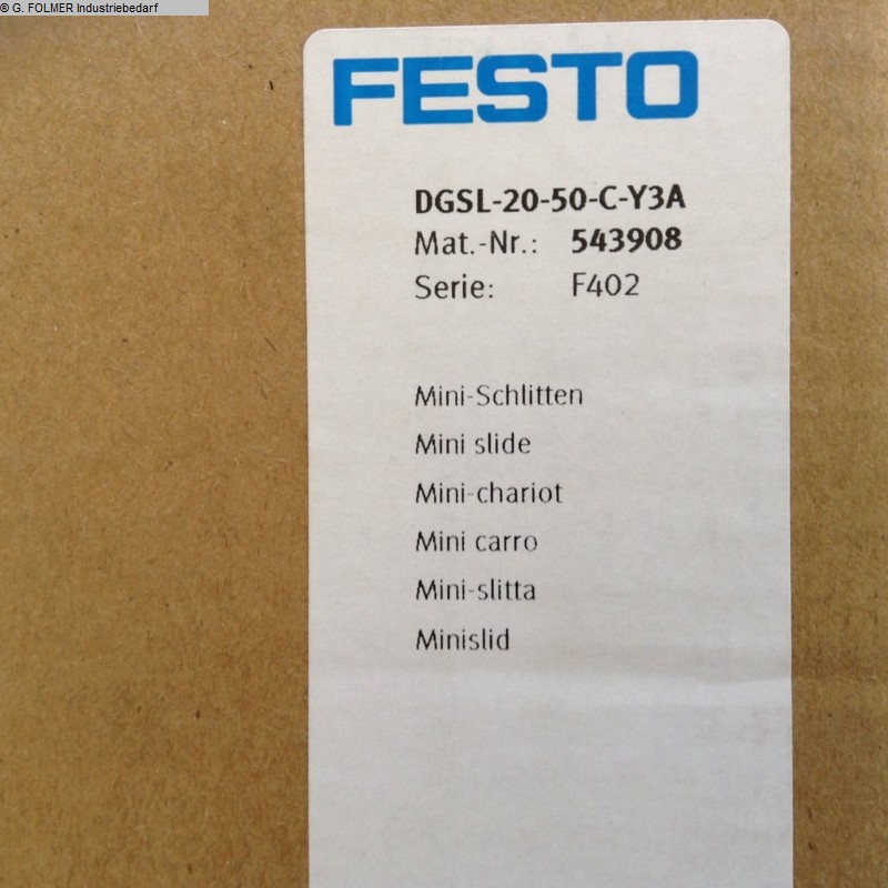 FESTO DGSL-20-50-CY3A Pneumatikartikel