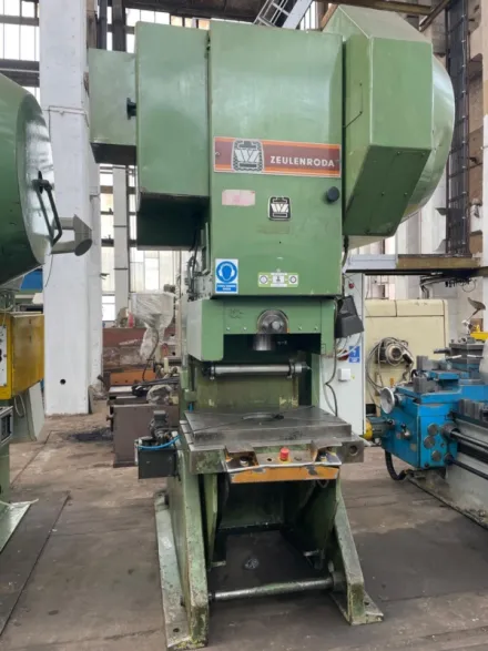 WMW-Zeulenroda PED 63/3 Exzenterpresse - Einständer – RESALE