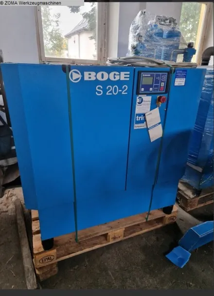 Boge S 20-2 Schraubenkompressor – RESALE