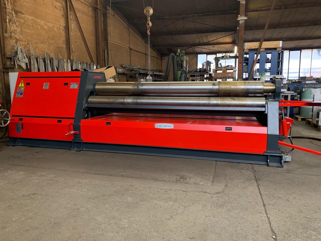 AK-BEND AHS 30/08 Blechbiegemaschine - 4 Walzen