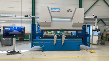 Gpress GHT 125 x 3000 Abkantpresse - hydraulisch – RESALE