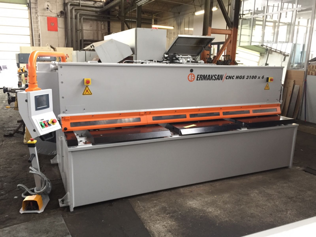 ERMAK CNC HGS 3100x6 HH MONO Tafelschere - hydraulisch