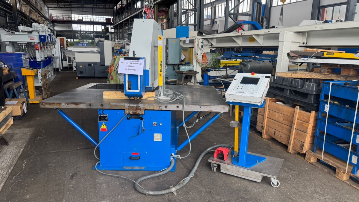 BOSCHERT EL 1000 CNC Z Stanz- und Nibbelmaschine