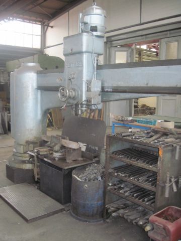 Hettner HF 50 E / 2500 Radialbohrmaschine – RESALE