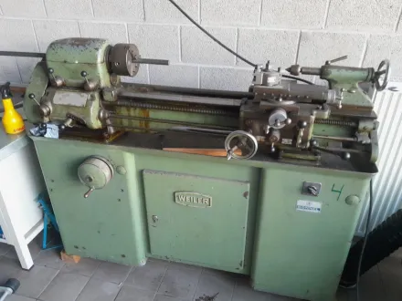 Weiler LZ 280 S Leit- und Zugspindeldrehmaschine – RESALE