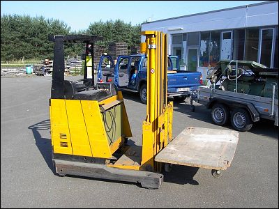 Jungheinrich ETM 12 G-90-455 DZ Schubmaststapler – RESALE