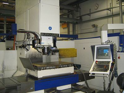 Burkhardt & Weber HYOP 120 NCW Fräsmaschine - Vertikal – RESALE
