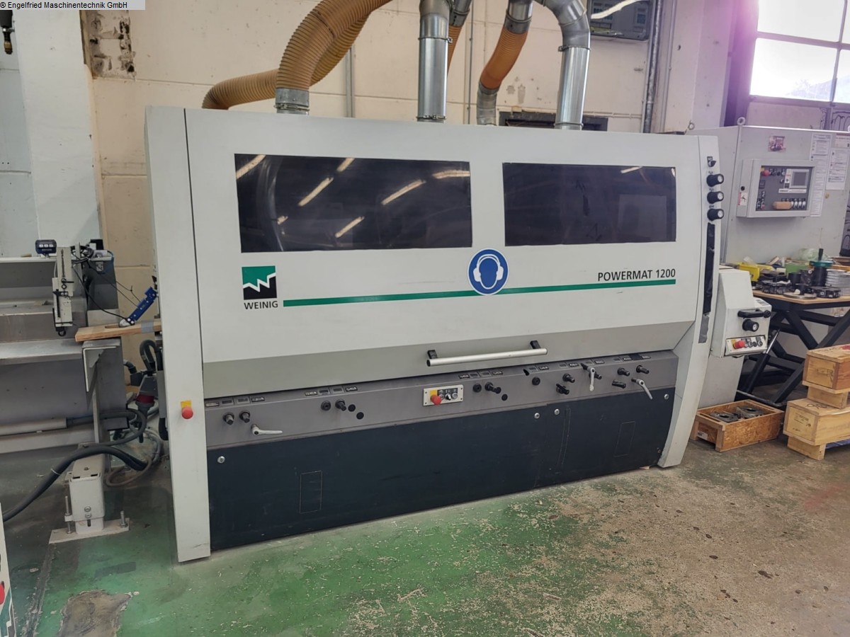 WEINIG Powermat 1200 EM 100 High-Mech Vierseitenhobelmaschine