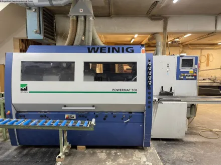 Weinig Powermat 500 Fenster_window Vierseitenhobelmaschine – RESALE