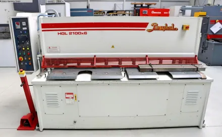 Baykal HGL 2100 x 6.0 Tafelschere - hydraulisch – RESALE
