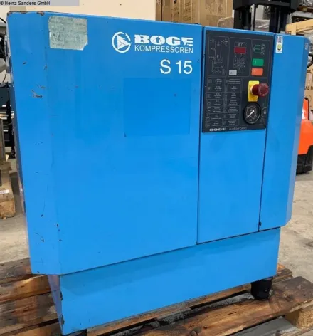 Boge S 15 Schraubenkompressor – RESALE