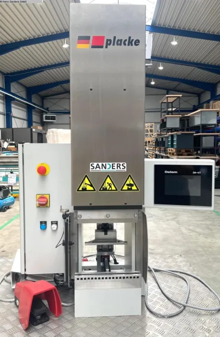 Placke EQPB-2 BabyPress 6,2t x 285 mm Abkantpresse - hydraulisch – RESALE