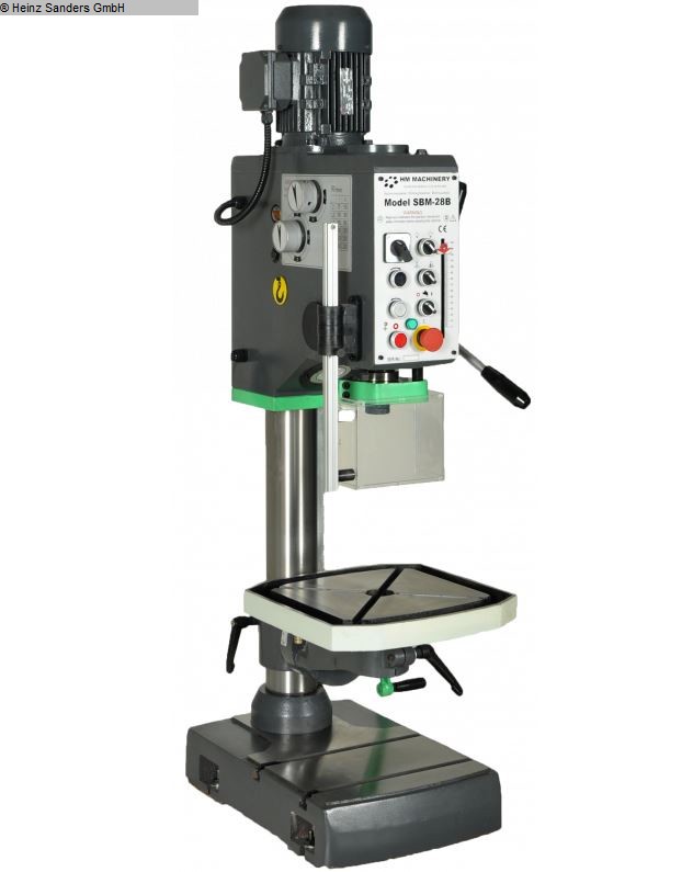 HM MACHINERY Tischbohrmaschine SBM 28 B Säulenbohrmaschine