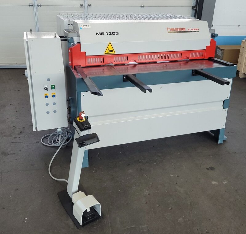HESSE by DURMA MS 1303 Tafelschere - mechanisch