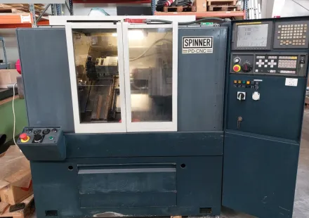 Spinner PD 400 C/S CNC CNC Drehmaschine - Schrägbettmaschine – RESALE