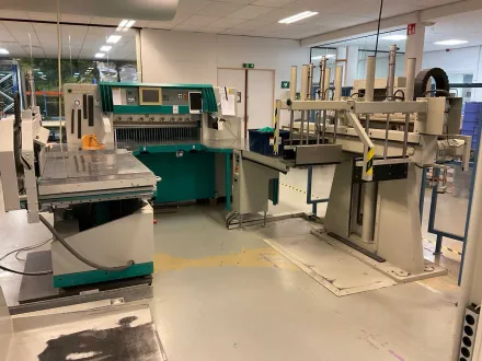 Perfecta 115TVL Papierschneidemaschine und Entstapeler – RESALE