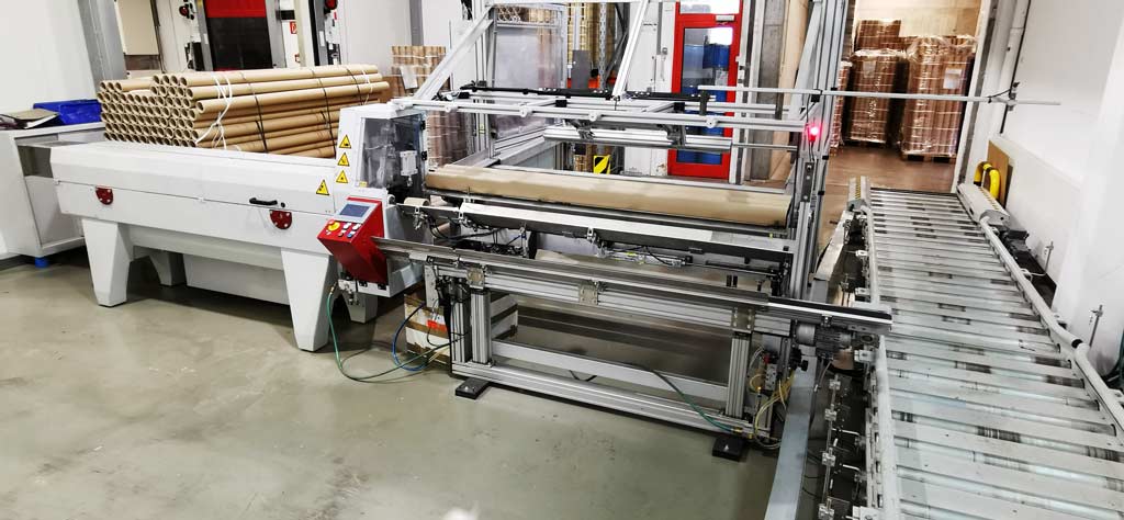 MR Wickeltechnik CCM 2000 Core Cutting Machine