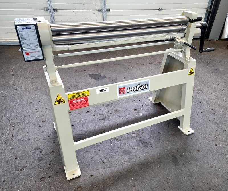 HESSE by ISITAN R 1050 x 56 Blechrundbiegemaschine - 3 Walzen
