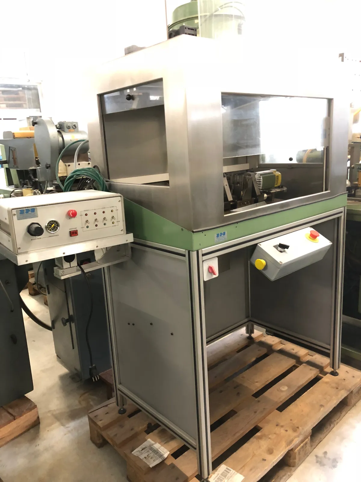 SCHLENKER 2 Köpfe horiz. / 2 têtes horiz. Bohrmaschinen