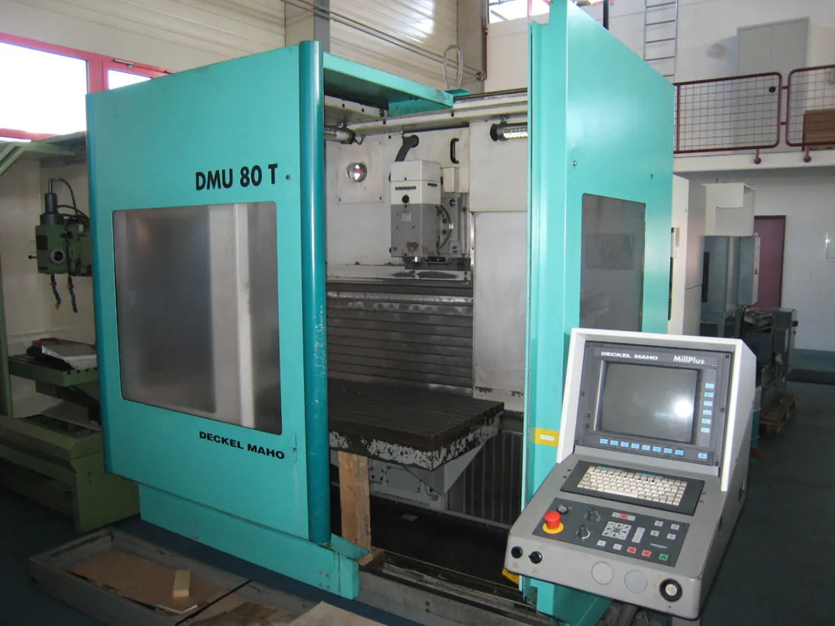 DMG DMU 80 T Vertikale Bearbeitungszentren
