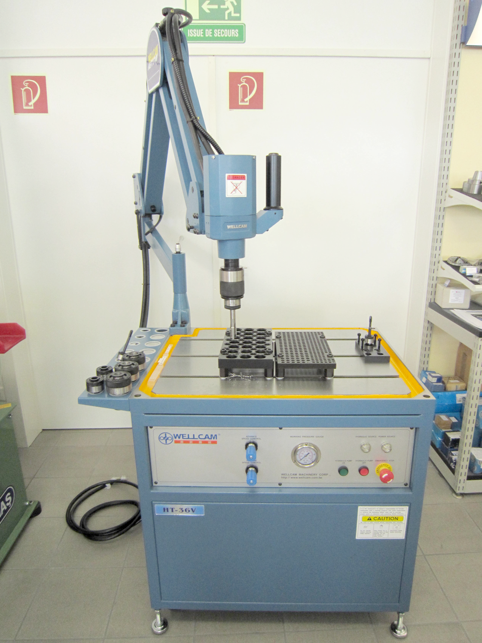 WELLCAM HT 36V Gewindebohrmaschinen