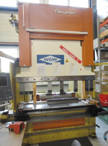 Beyeler RT80x2050-CNC Abkantpressen – RESALE