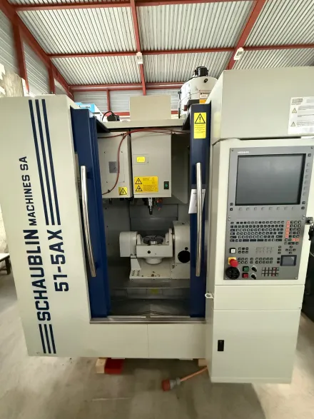 Schaublin 51 5AX CNC Bearbeitungszentren – RESALE