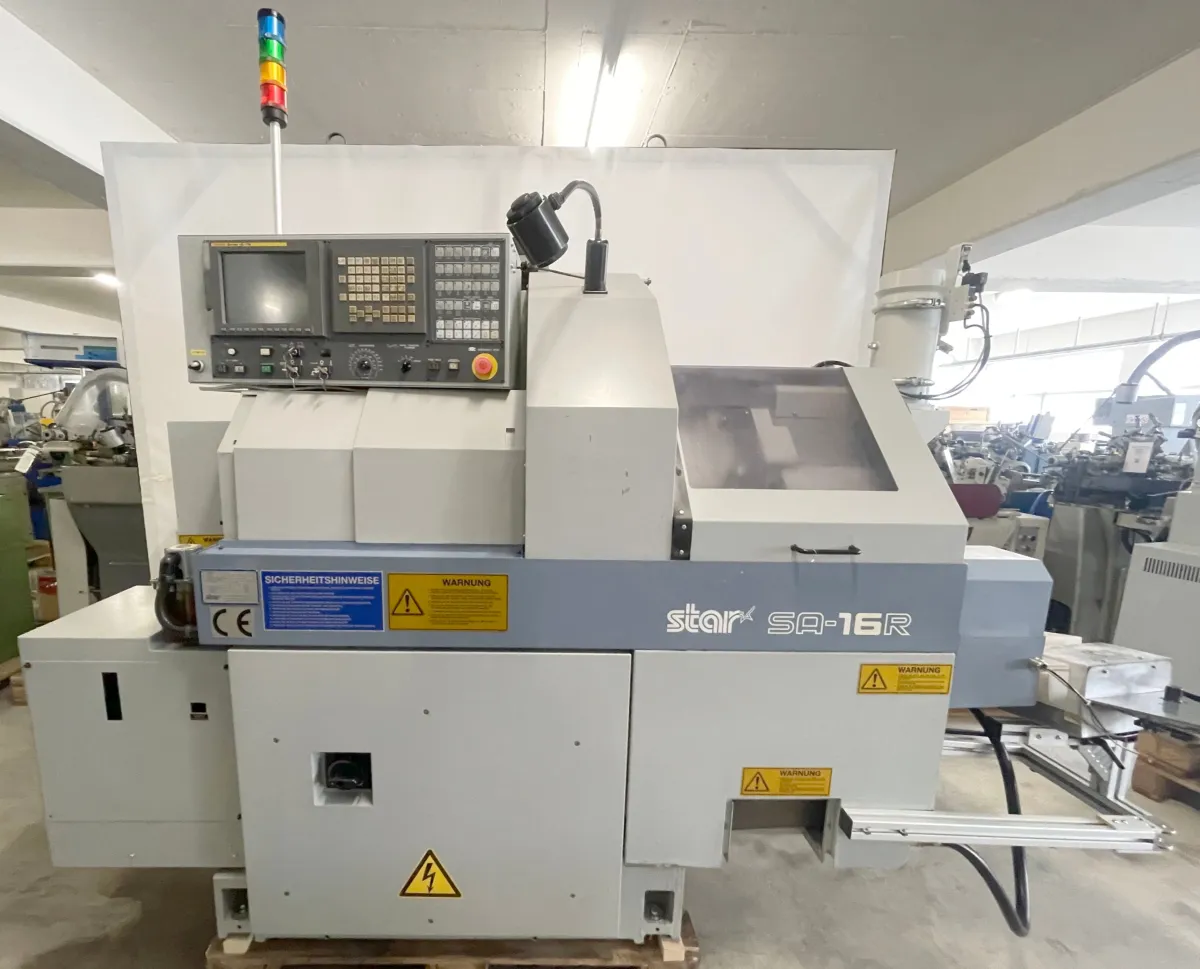 STAR SA-16 RC CNC Langdrehautomaten