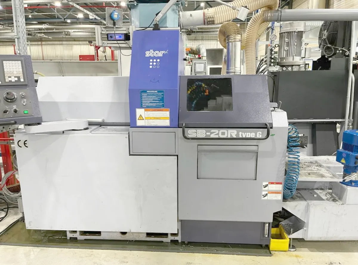 STAR SB-20R type G CNC Langdrehautomaten