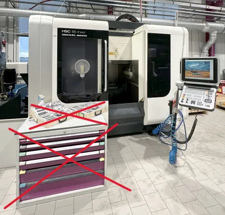 Dmg HSC 55 linear Bearbeitungszentren – RESALE