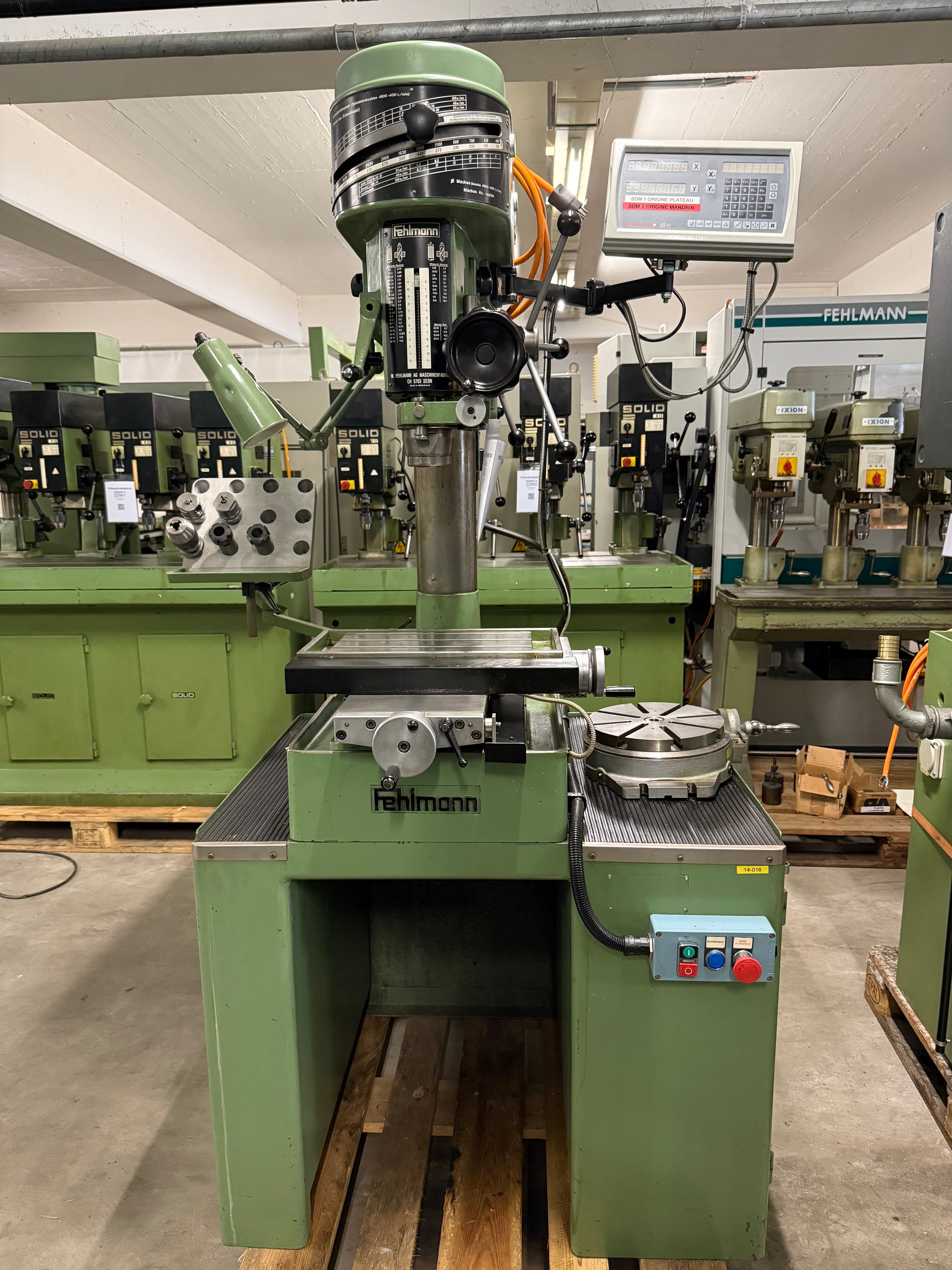 Fehlmann P 18 S Tischbohrmaschinen – RESALE