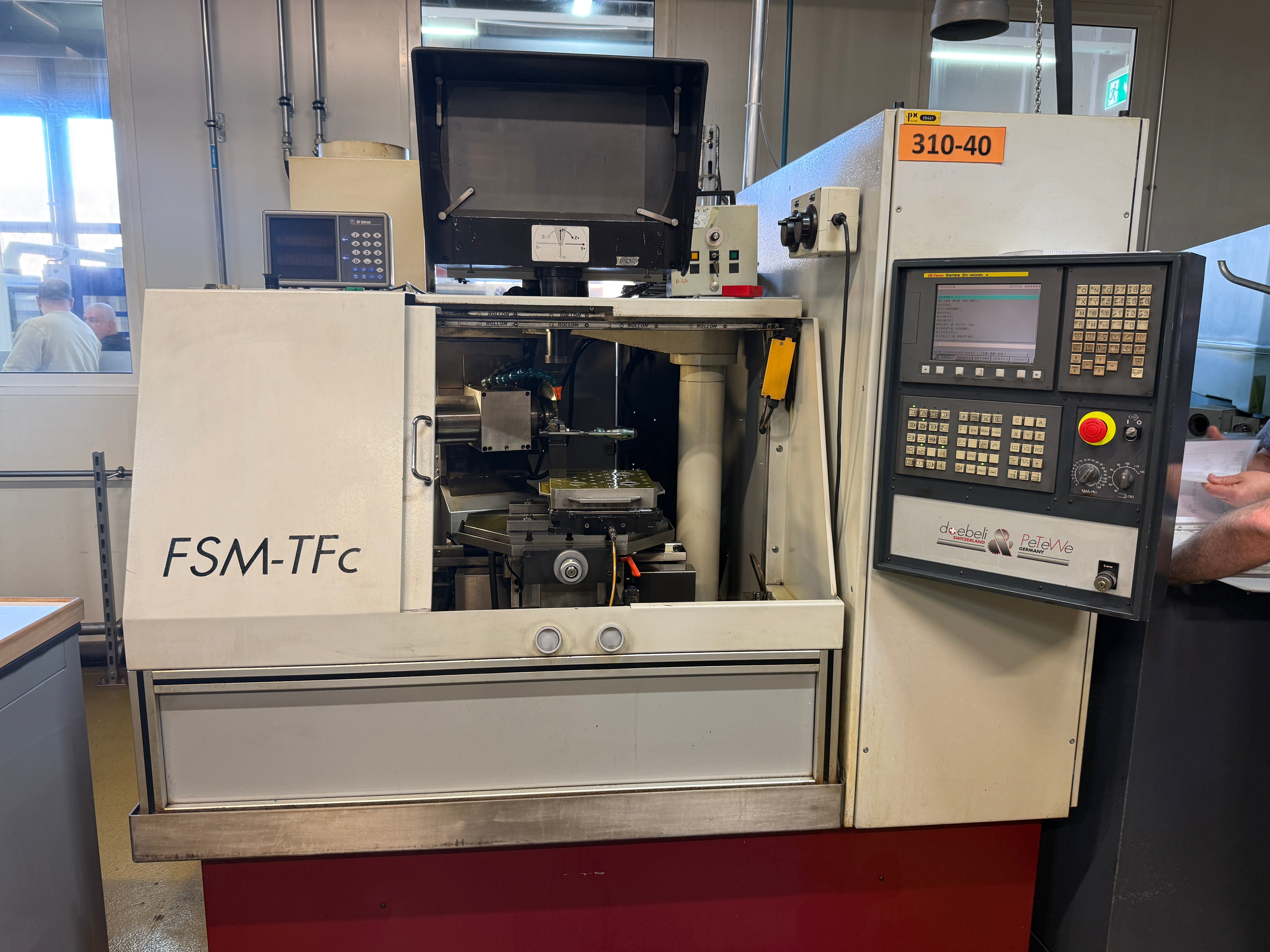 Doebeli Petewe FSM TFc Profilschleifmaschinen – RESALE
