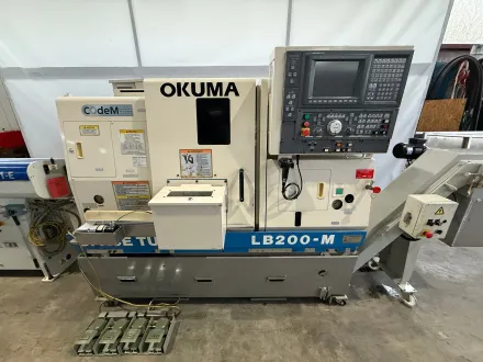 Okuma LB 200 M CNC Drehmaschinen – RESALE