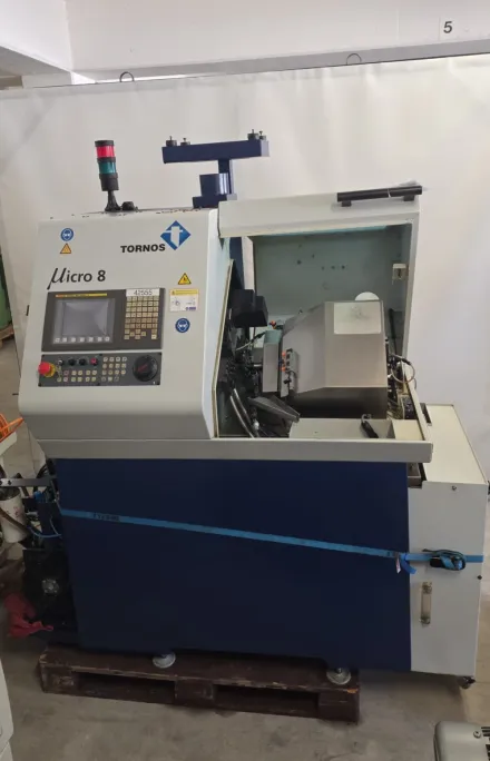 Tornos Micro 8 CNC Drehautomaten – RESALE